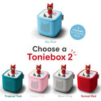 Tonies Toniebox 2 Build Your Own Bundle | Headphone + 6 Tonies + Creative