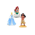 Tonies Disney Character Bundle - Cinderella, The Little Mermaid, + Moana