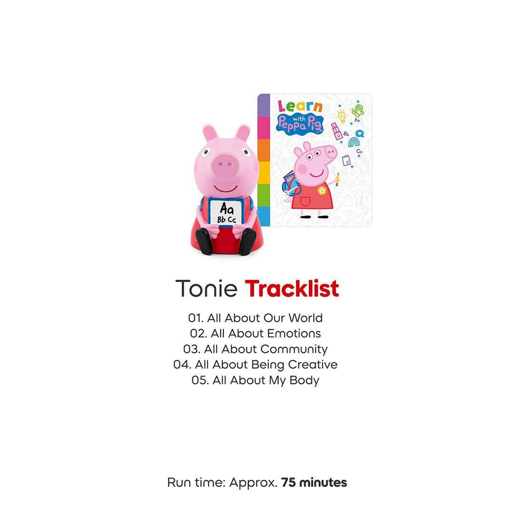Tonies Peppa Pig - Learn With Peppa