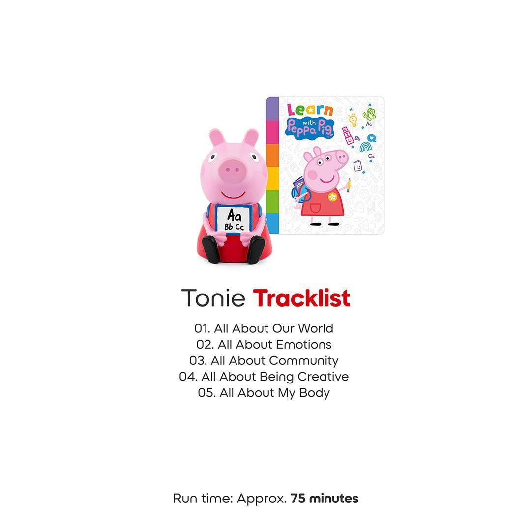 Tonies Peppa Pig - Learn With Peppa