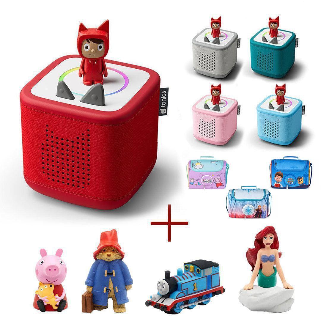 Tonies Toniebox 2 Build Your Own Bundle | L&P Bag + 4 Tonies + Creative