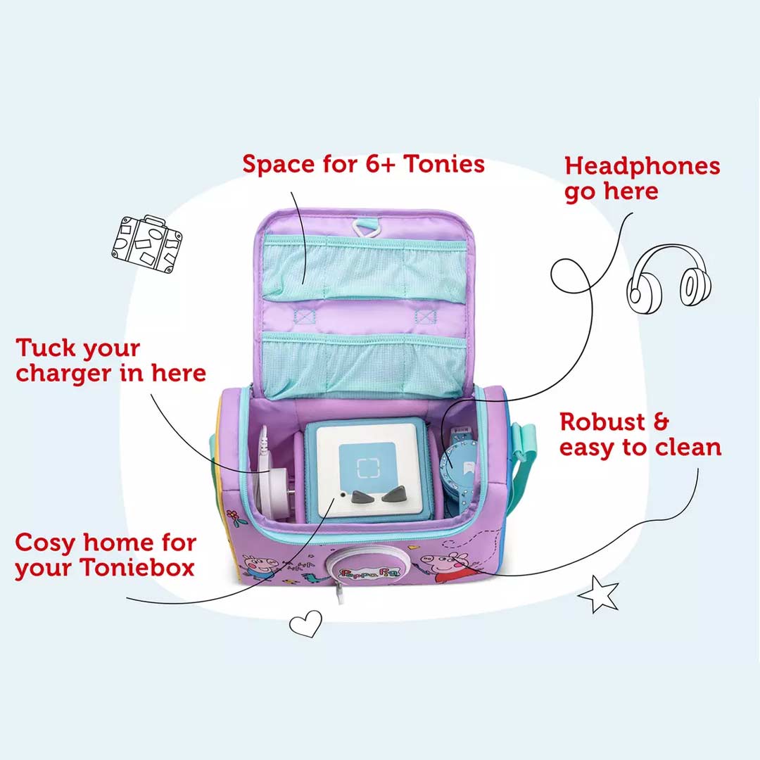 Tonies Listen & Play Bag - Peppa Pig