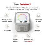Tonies Toniebox 2 Playset with Tonieplay Game + Controller + PAW Patrol Chase Tonie - Grey