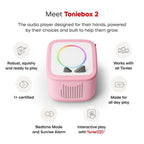 Tonies Toniebox 2 Playset with Tonieplay Game + Controller + PAW Patrol Chase Tonie - Pink