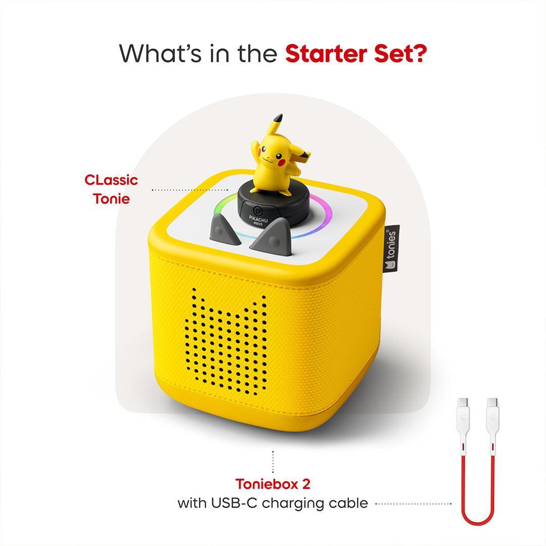 Tonies Toniebox 2 Starter Set with Pikachu Tonie - Yellow