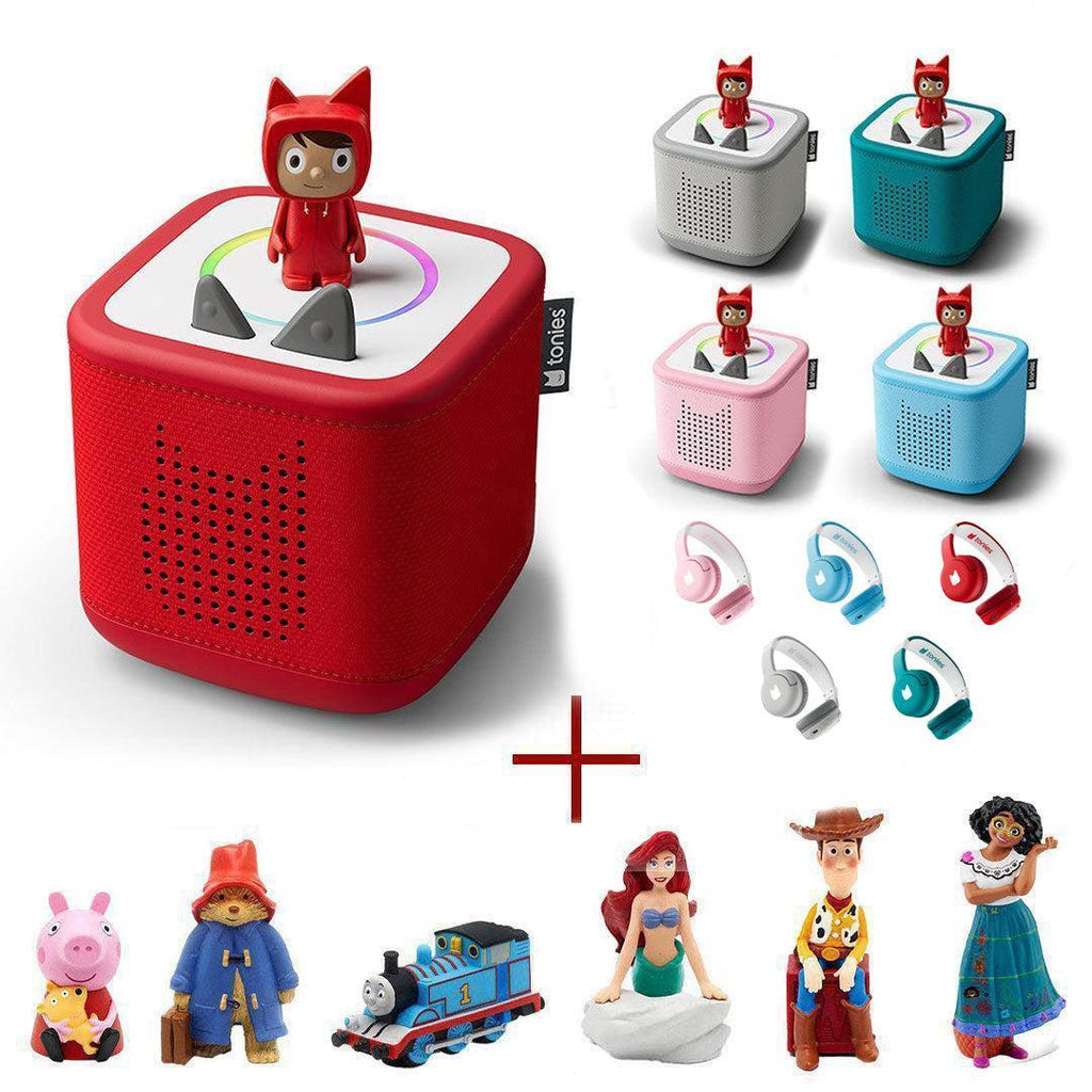 Tonies Toniebox 2 Build Your Own Bundle | Headphone + 6 Tonies + Creative