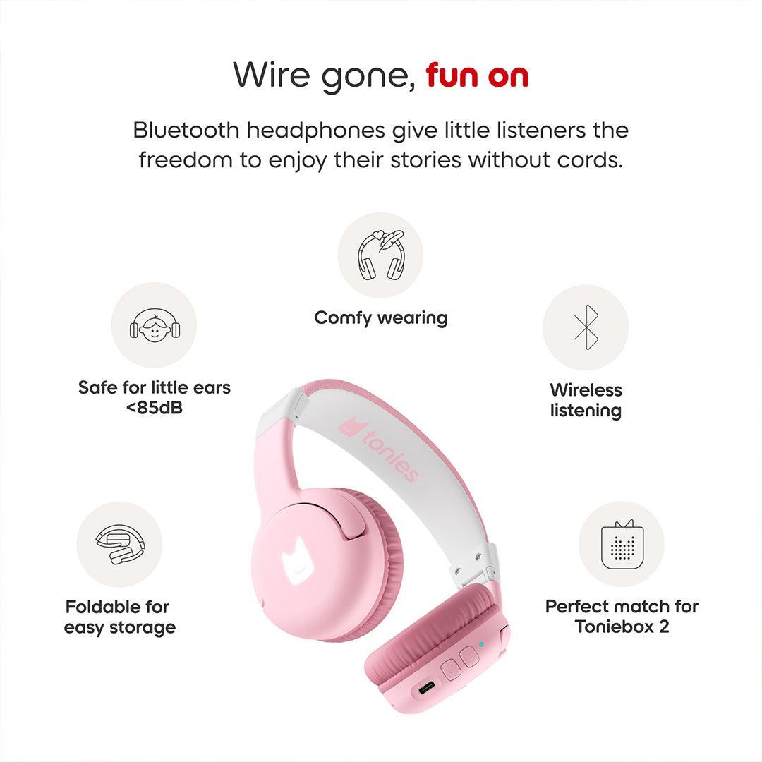Tonies Toniebox 2 Bluetooth Headphones - Pink