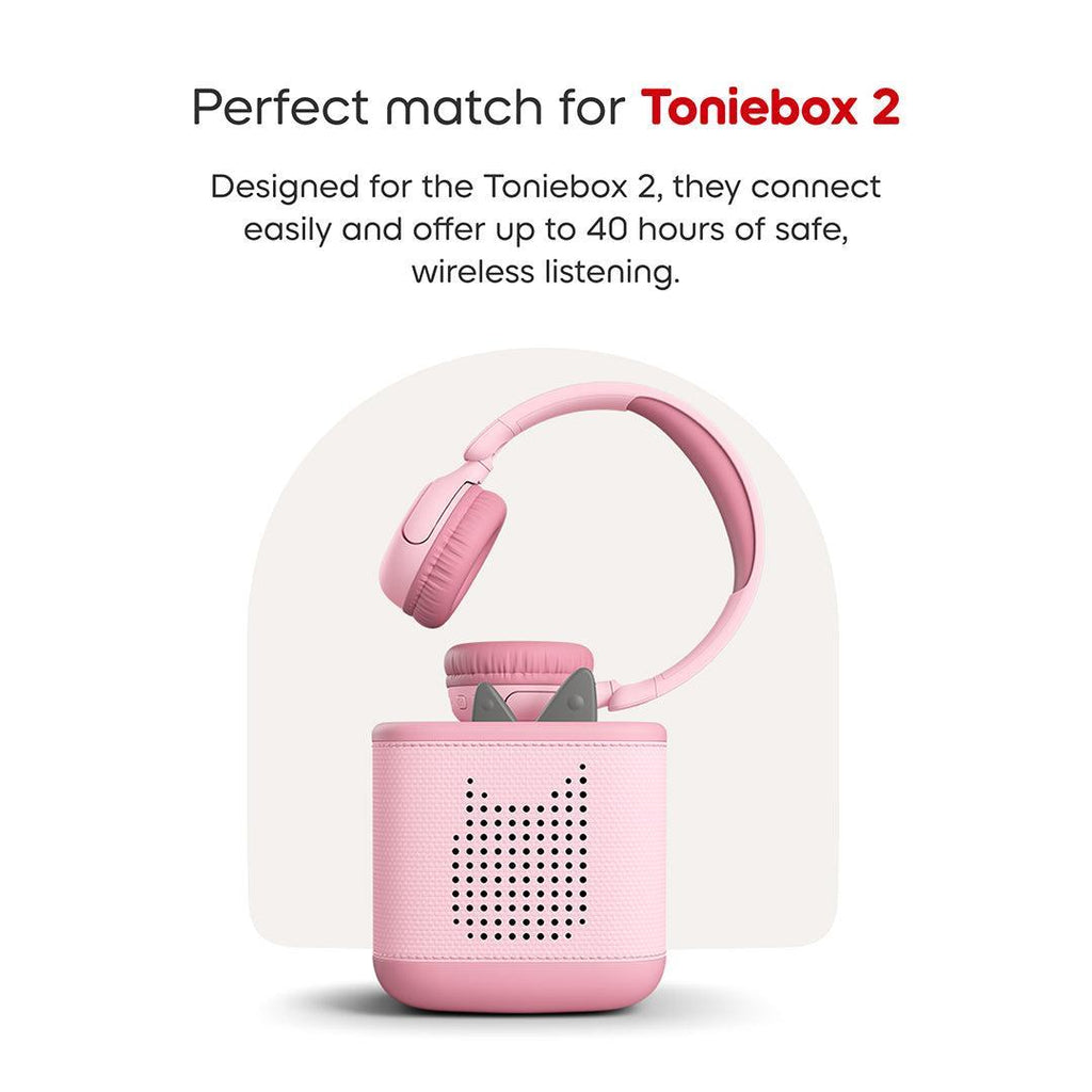 Tonies Toniebox 2 Bluetooth Headphones - Pink