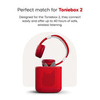 Tonies Toniebox 2 Bluetooth Headphones - Red
