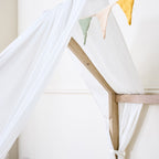 Tutti Bambini Casa Grande Floor Bed Curtains Accessory Pack - White