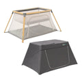Tutti Bambini CoZee Go Day & Night Bundle - Oak/Charcoal 1