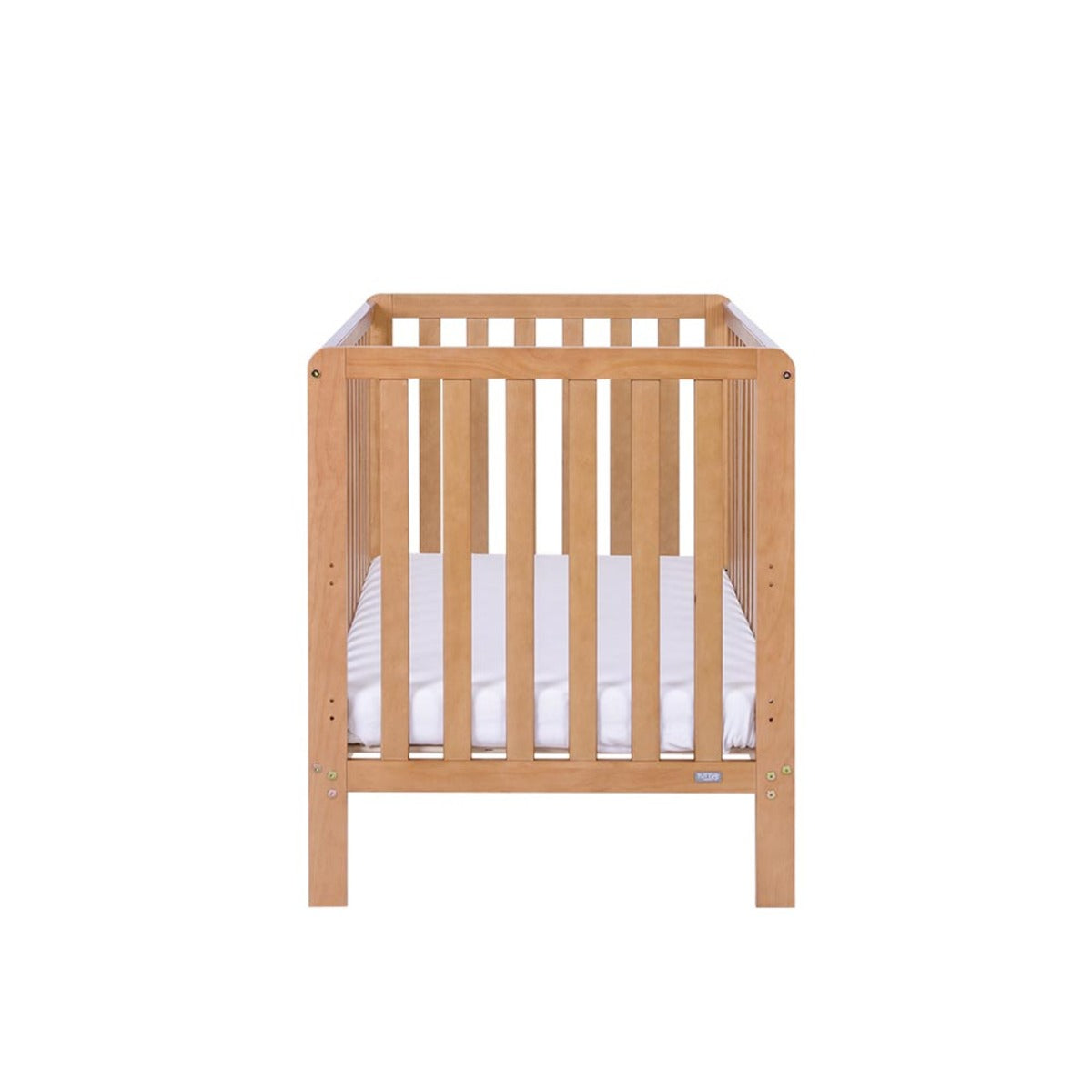 Tutti Bambini Malmo Cot Bed & Rio Furniture 2pc Set - Dove Grey/Oak 5