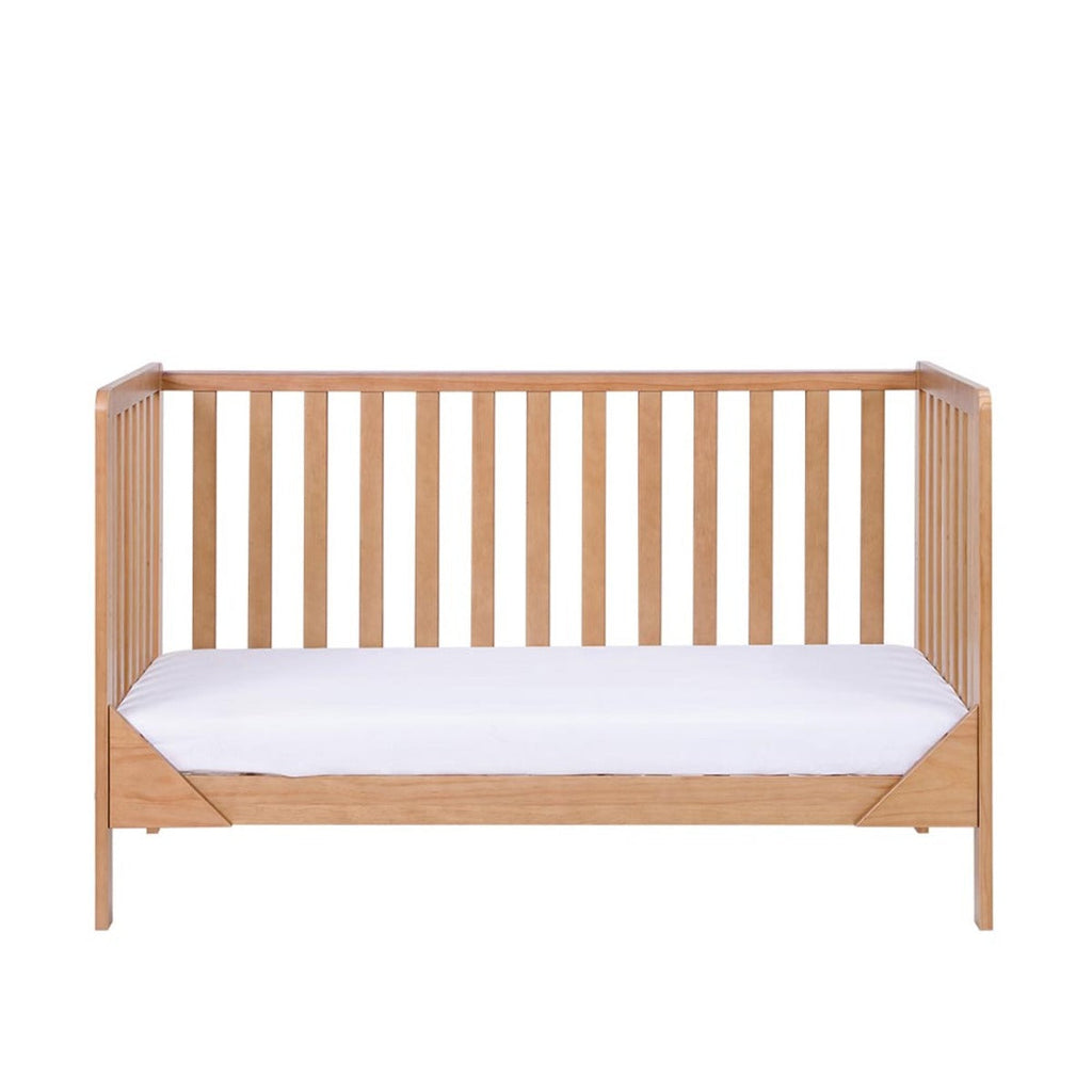 Tutti Bambini Malmo Cot Bed & Rio Furniture 3pc Set - Dove Grey/Oak 7