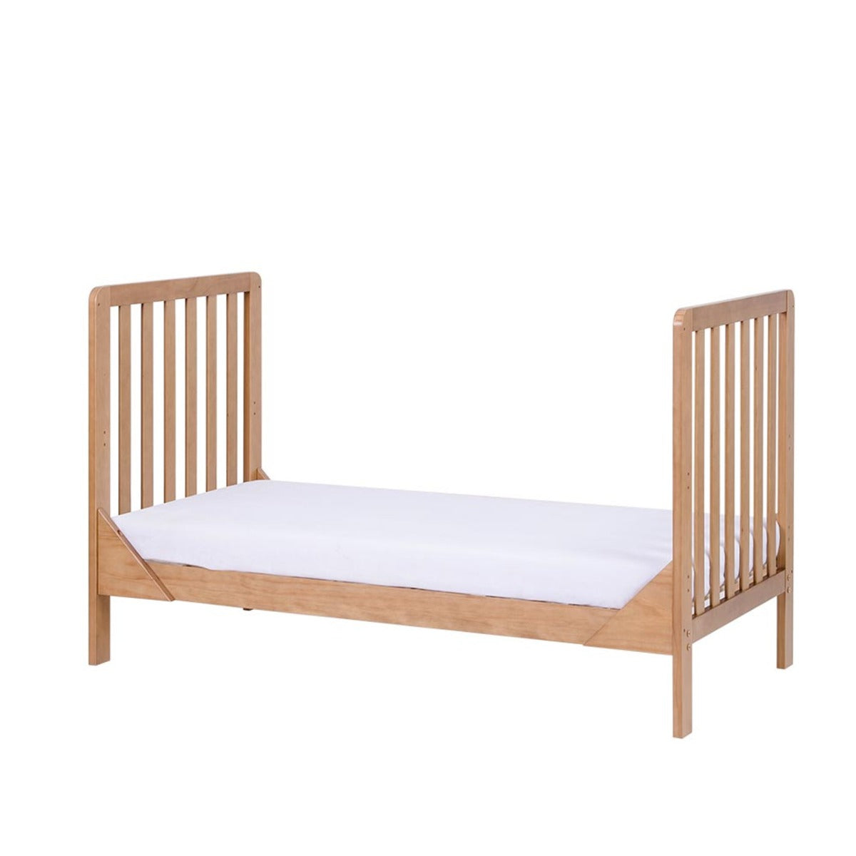 Tutti Bambini Malmo Cot Bed & Rio Furniture 3pc Set - Dove Grey/Oak 8