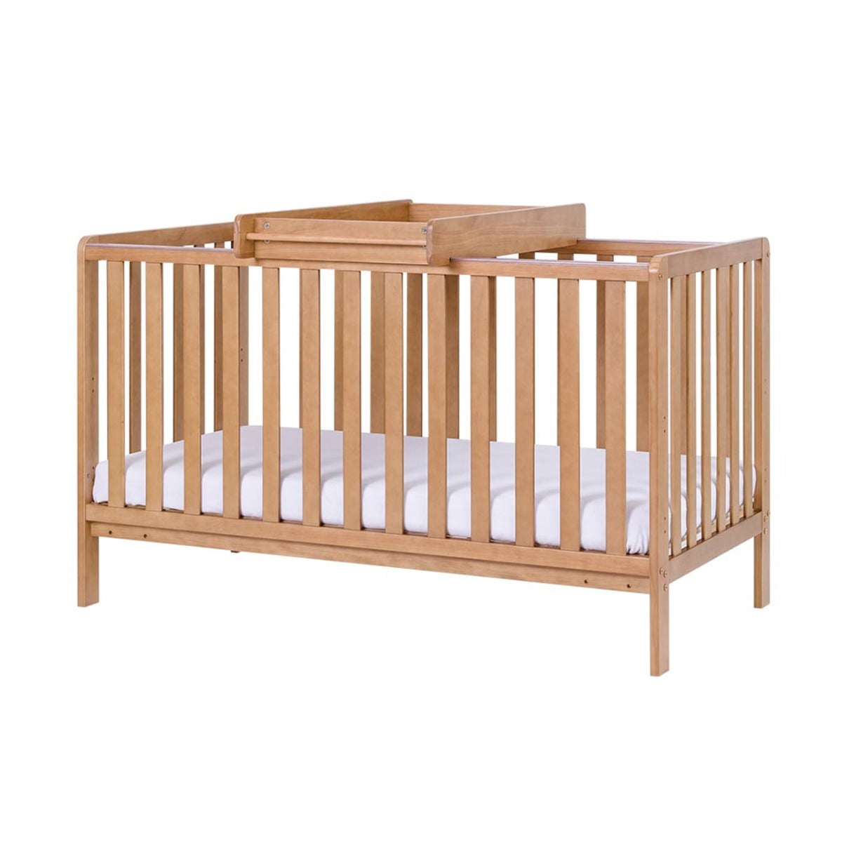 Tutti Bambini Malmo Cot Bed & Rio Furniture 3pc Set - Dove Grey/Oak 35