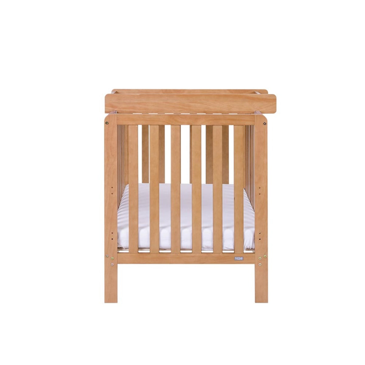 Tutti Bambini Malmo Cot Bed & Rio Furniture 3pc Set - Dove Grey/Oak 37
