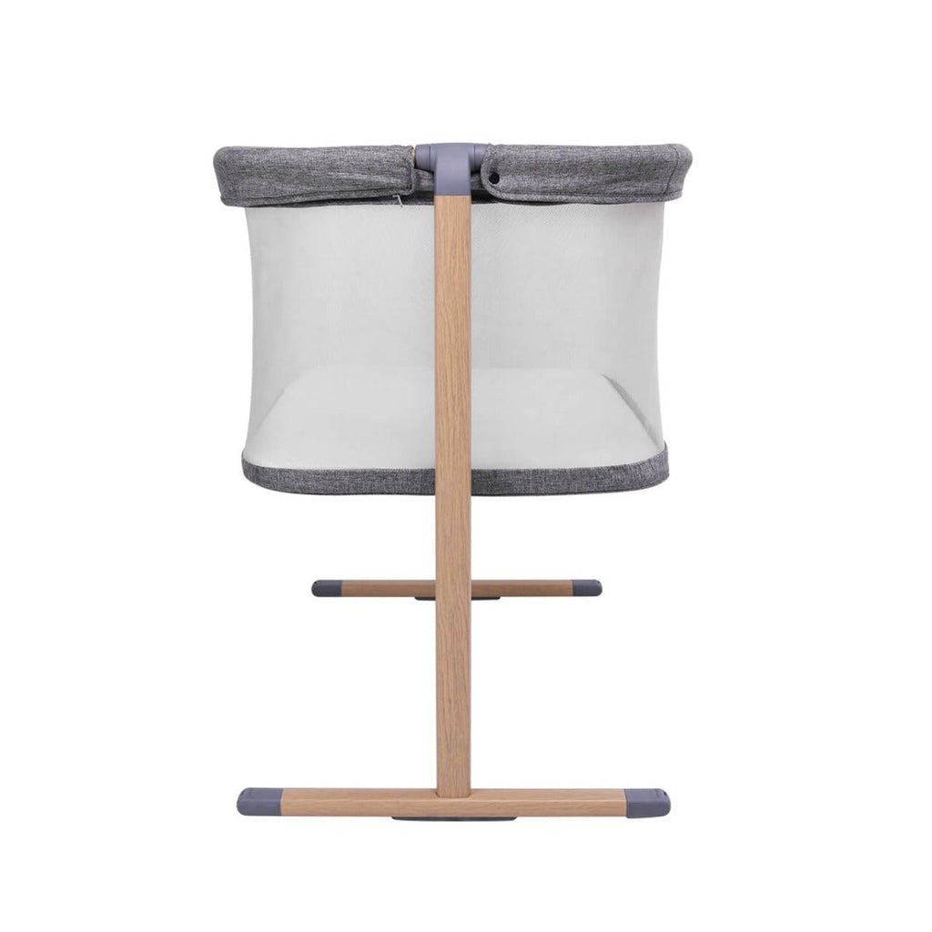 Tutti Bambini ZiZee Breathable Rocking Crib - Oak/Charcoal 8