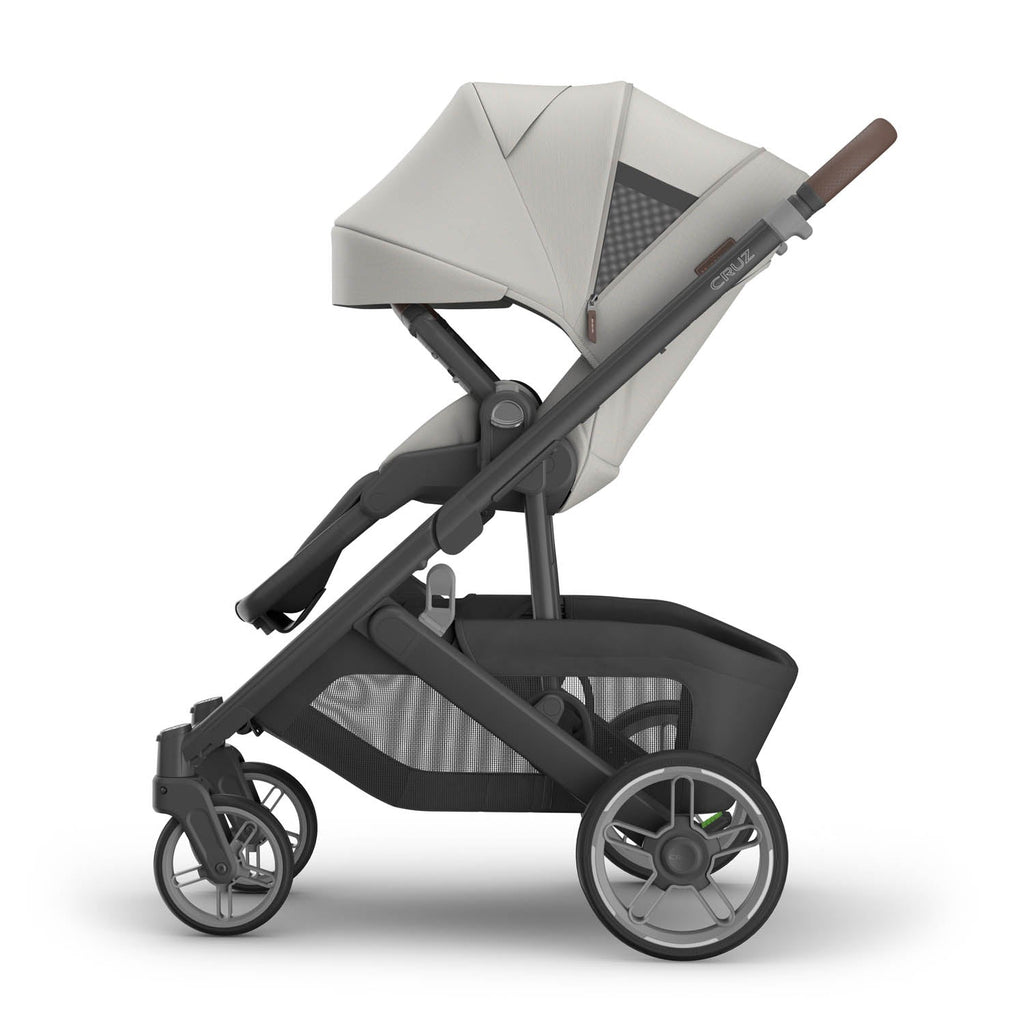 UPPAbaby Cruz V3 Pushchair, Carrycot & Accessory Bundle - Savannah