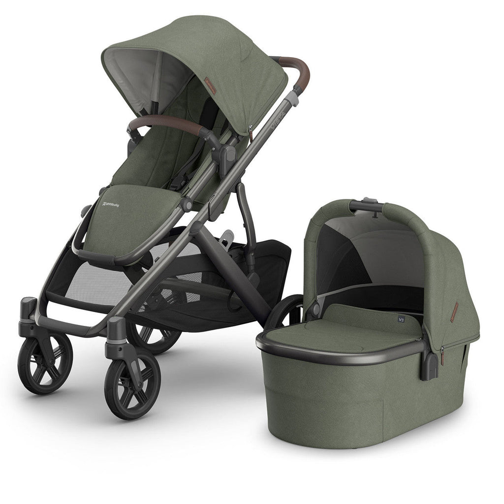 UPPAbaby VISTA V3 Pushchair & Accessory Bundle - Evelyn