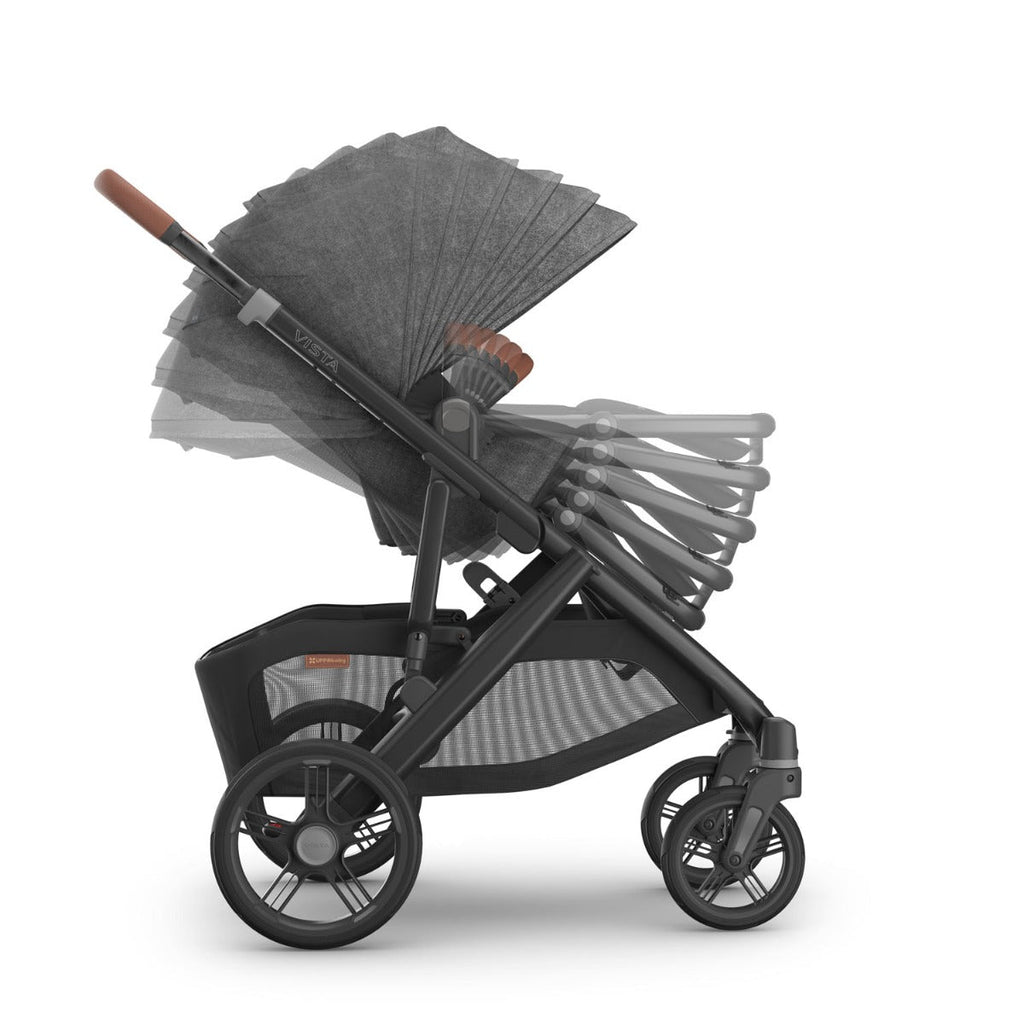UPPAbaby VISTA V3 + Cybex Cloud T i-Size Travel System Bundle - Greyson 7