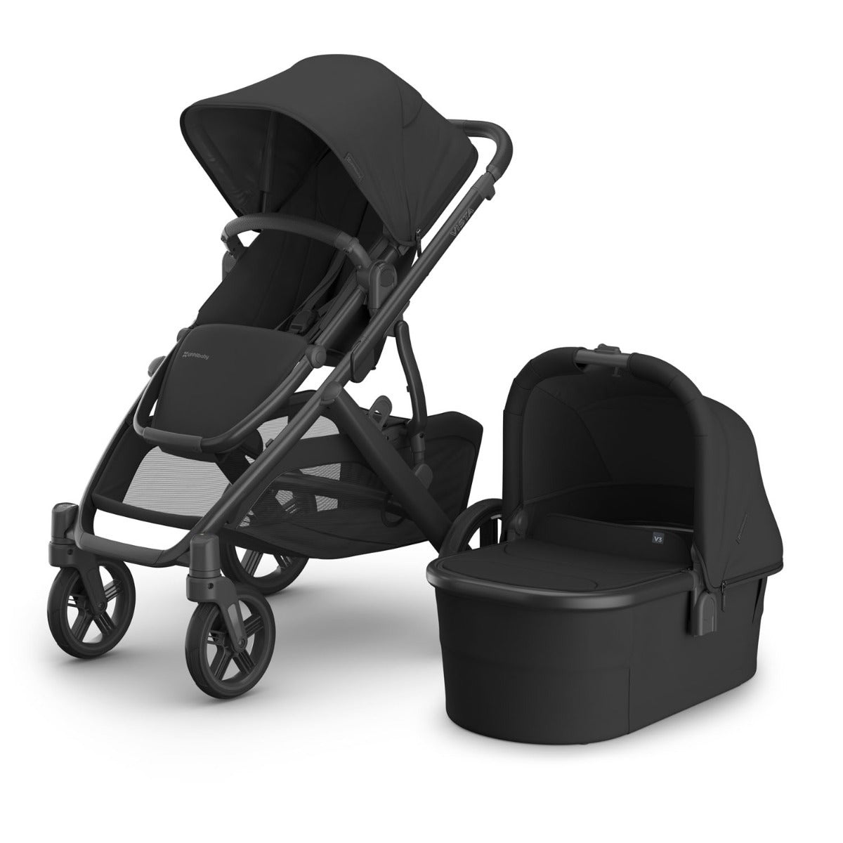 UPPAbaby VISTA V3 + Cybex Cloud T i-Size Travel System Bundle - Jake 35