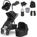 UPPAbaby VISTA V3 Luxury Maxi-Cosi Cabriofix i-Size Travel System Bundle - Jake
