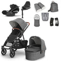 UPPAbaby VISTA V3 Luxury Cybex Cloud T i-Size Travel System Bundle - Greyson