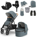 UPPAbaby VISTA V3 Luxury Maxi-Cosi Pebble 360 Pro2 i-Size Travel System Bundle - Dillan