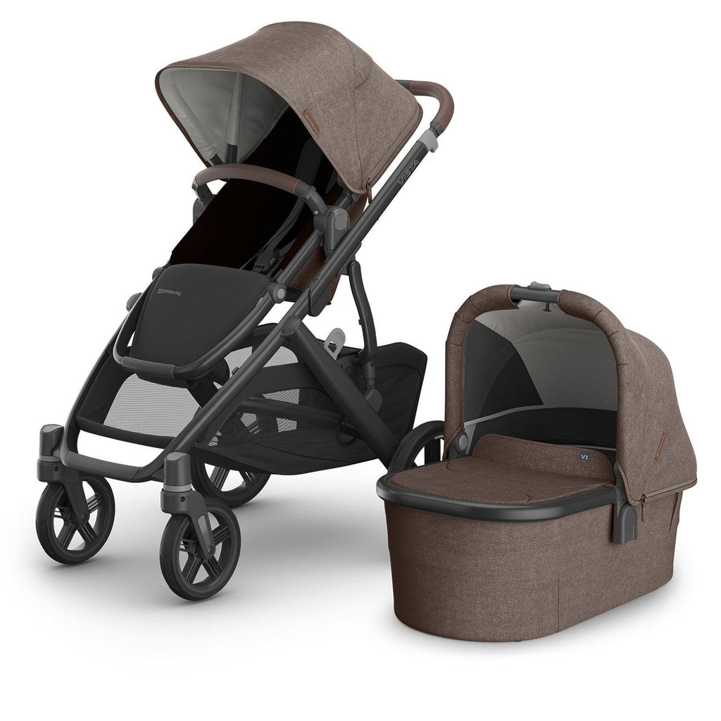 UPPAbaby VISTA V3 Luxury Maxi-Cosi Pebble 360 Pro2 i-Size Travel System Bundle - Owen
