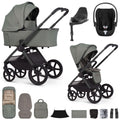 Venicci Upline 3 Luxury 4in1 Cybex Cloud T Car Seat & 360 Base Bundle - Aloe