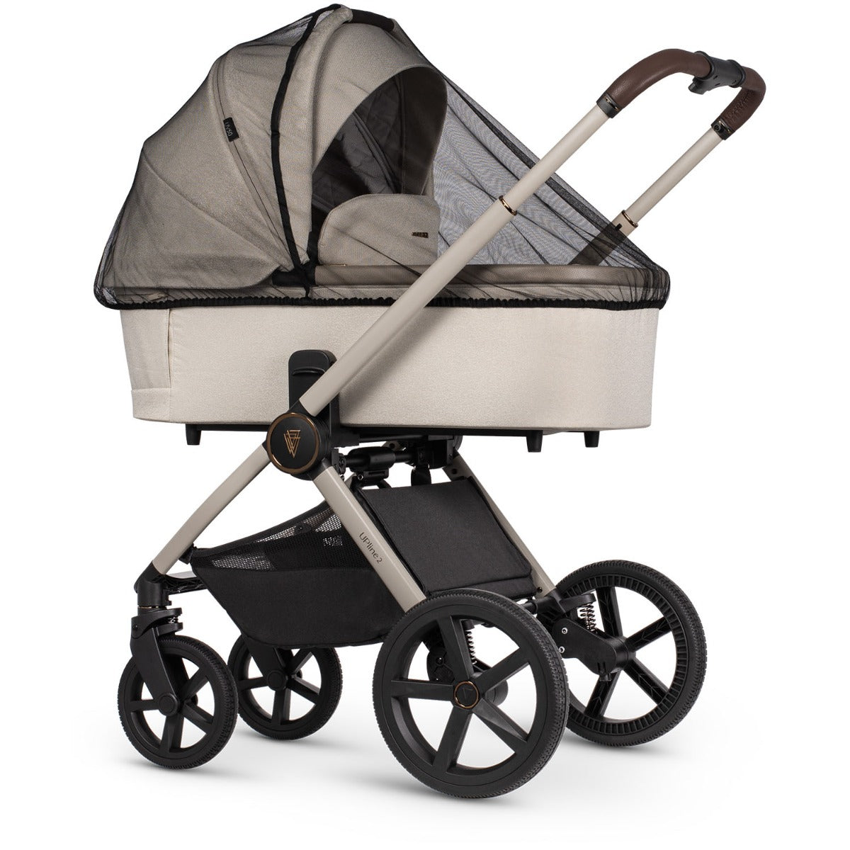 Venicci Upline 2 3-in-1 Tiago Travel System Bundle - Stone Beige 3