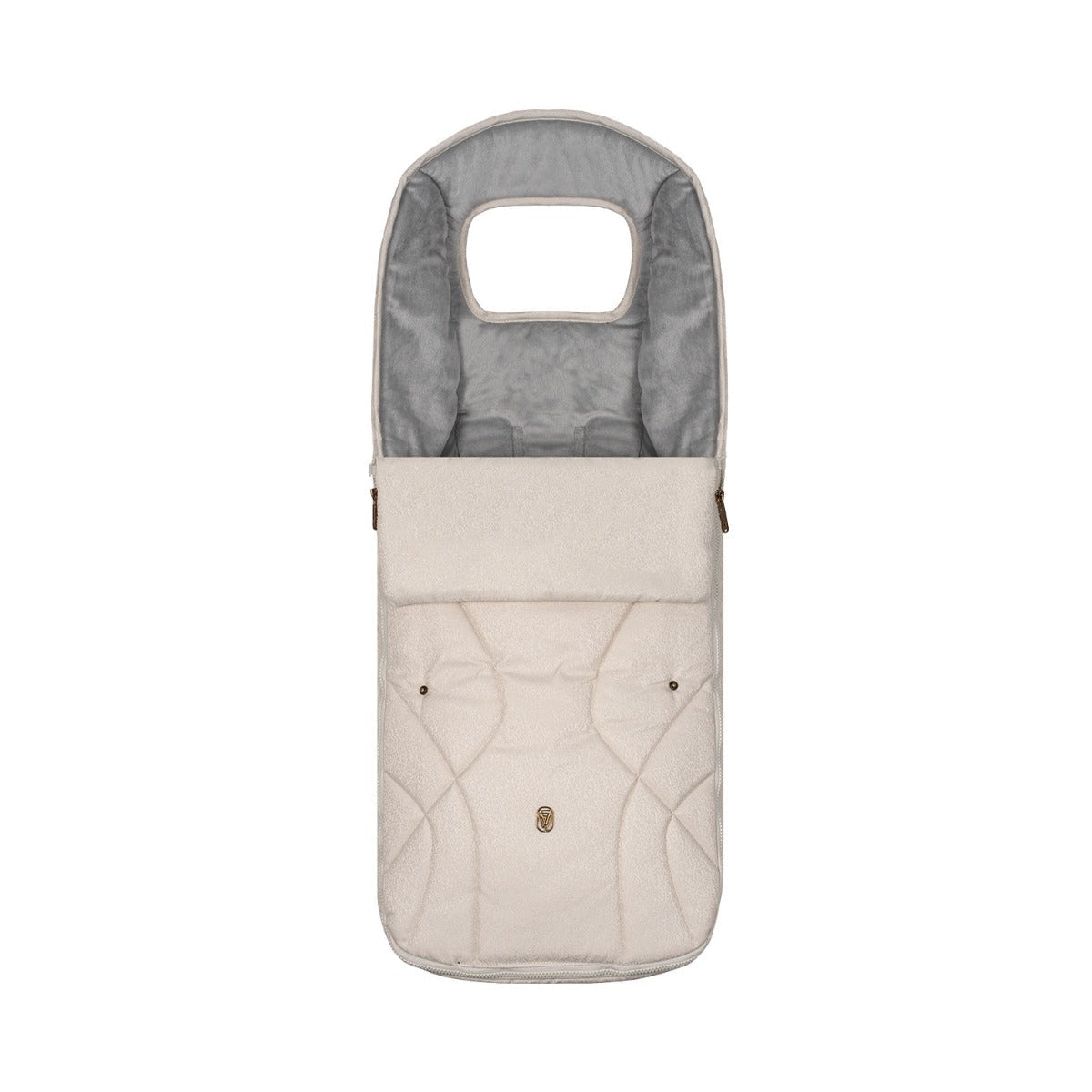 Venicci Upline 2 Pushchair & Carrycot 2-in-1 Bundle - Stone Beige 3