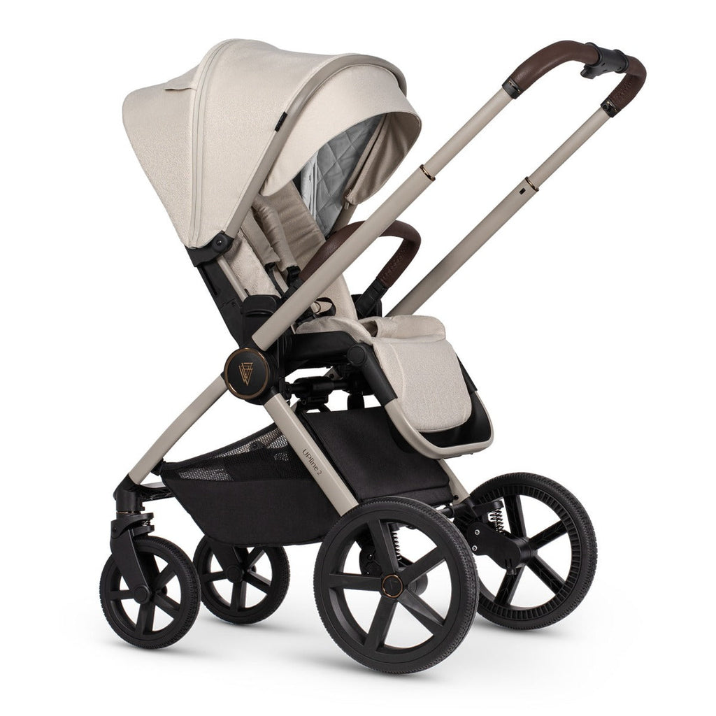 Venicci Upline 2 Pushchair & Carrycot 2-in-1 Bundle - Stone Beige 4
