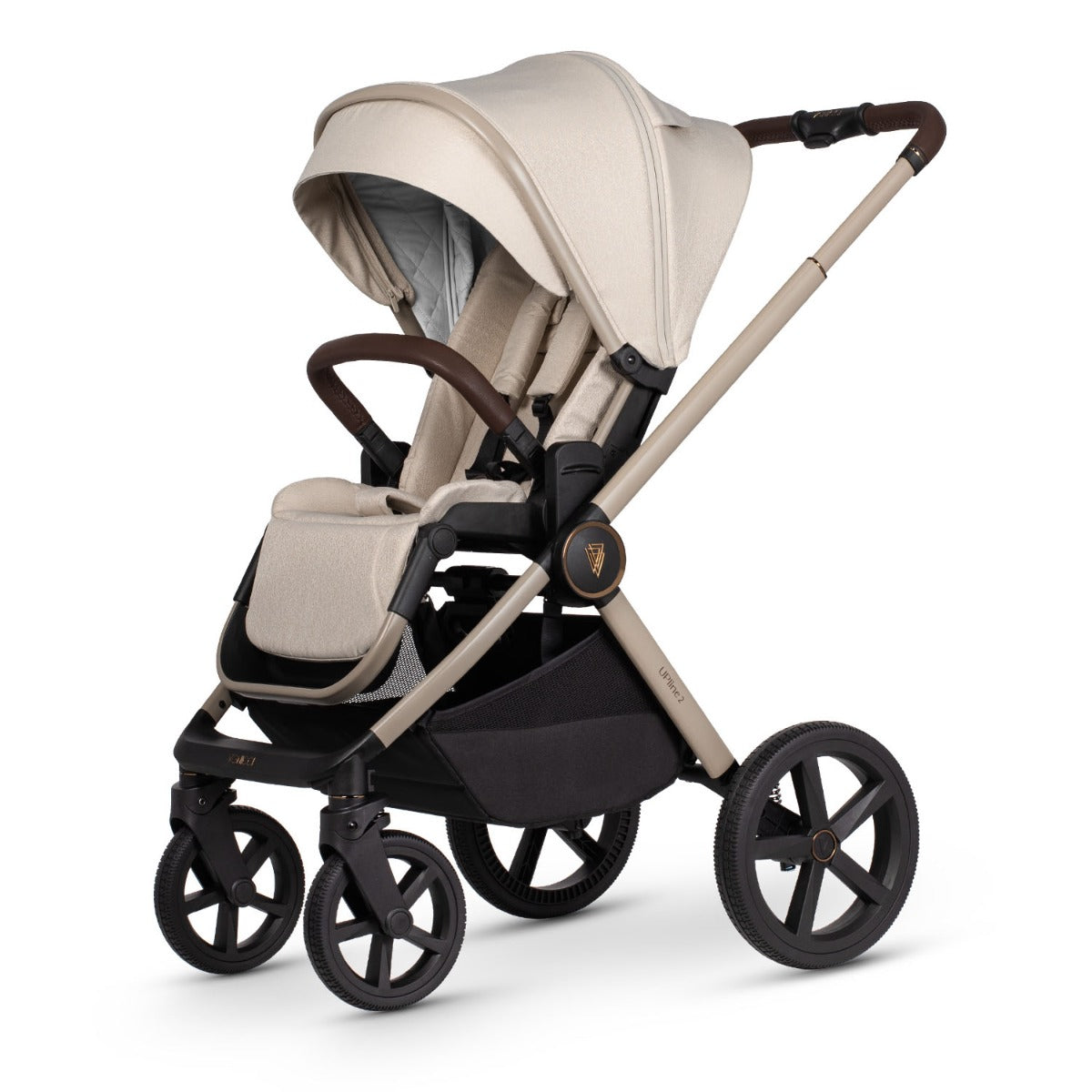 Venicci Upline 2 3-in-1 Maxi-Cosi Cabriofix iSize Travel System Bundle - Stone Beige 9