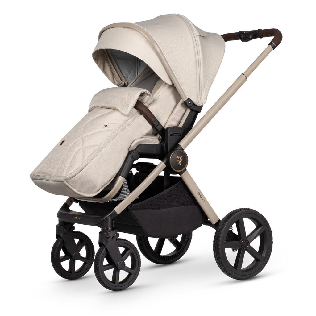 Venicci Upline 2 Pushchair & Carrycot 2-in-1 Bundle - Stone Beige 8