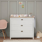 Tutti Bambini Verona Chest Changer - White & Oak
