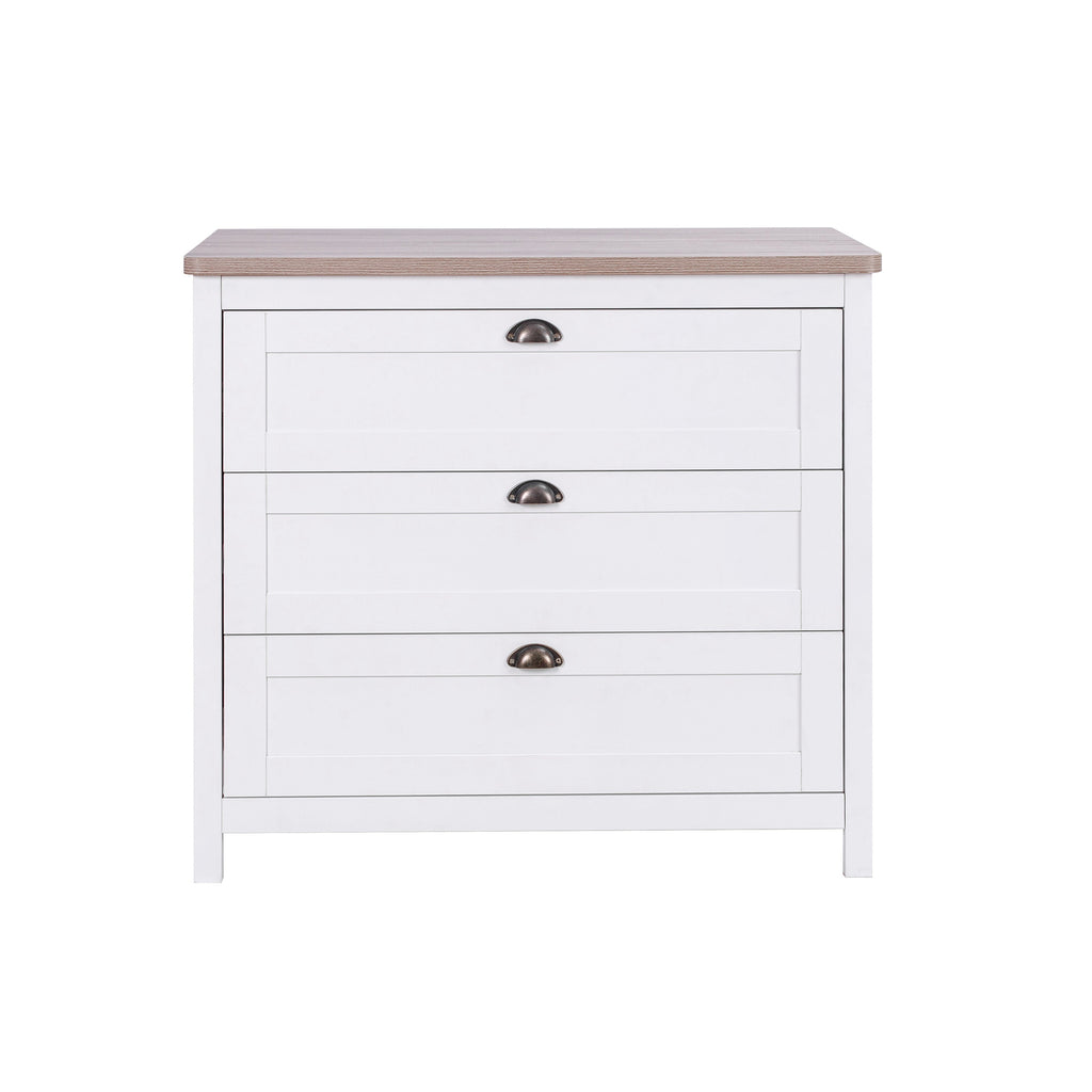 Tutti Bambini Verona 3 Piece Room Set - White & Oak