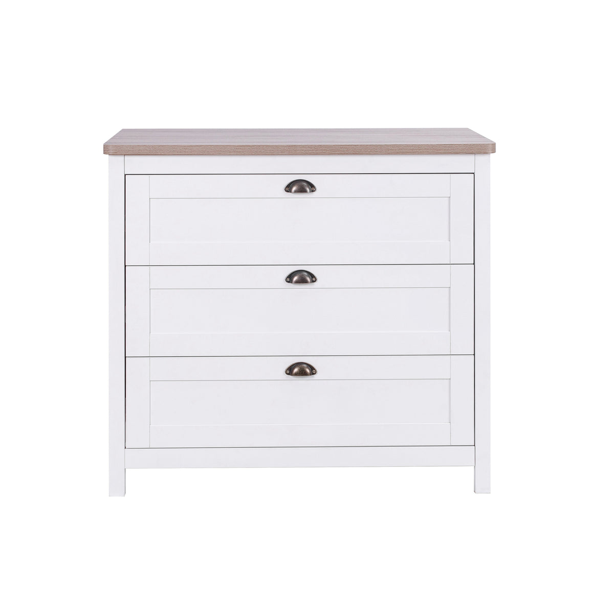 Tutti Bambini Verona Chest Changer - White & Oak