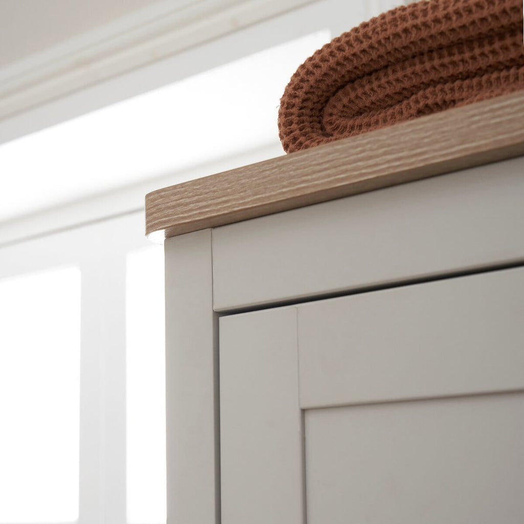 Tutti Bambini Verona Wardrobe - Oak & Dove Grey