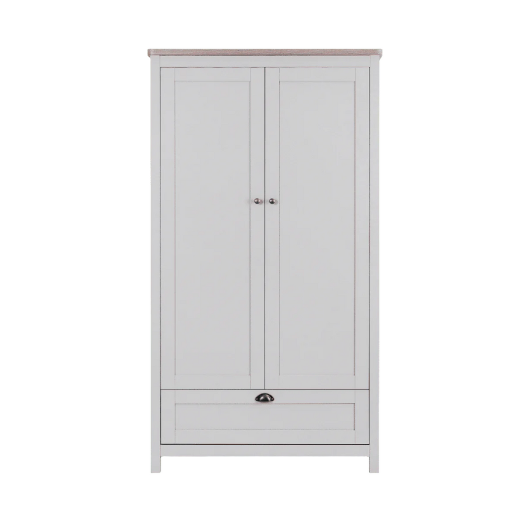 Tutti Bambini Verona Wardrobe - Oak & Dove Grey