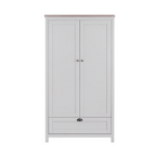 Tutti Bambini Verona Wardrobe - Oak & Dove Grey