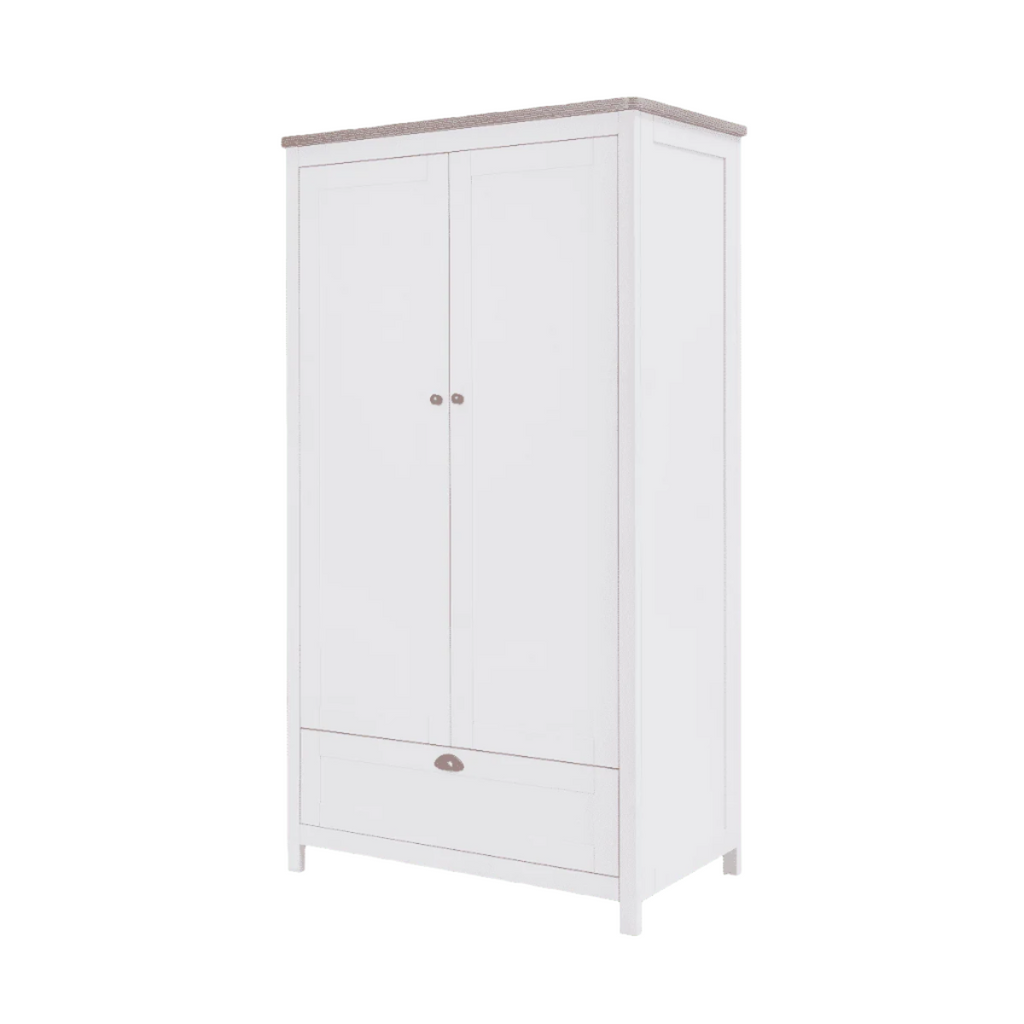 Tutti Bambini Verona Wardrobe - White & Oak