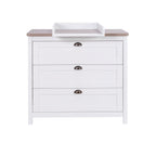 Tutti Bambini Verona Chest Changer - White & Oak