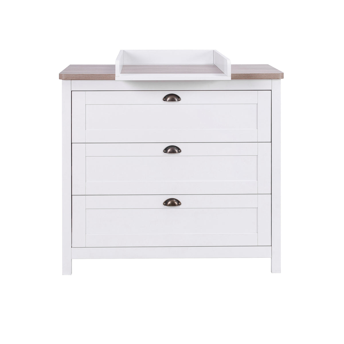 Tutti Bambini Verona Chest Changer - White & Oak