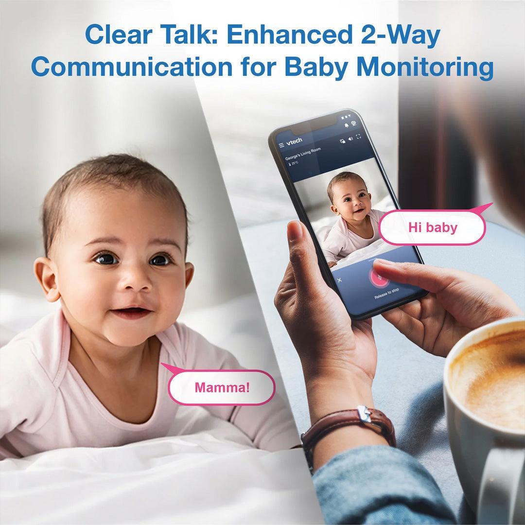 VTech RM9761 Wi-Fi 1080p Smart Baby Cam - White