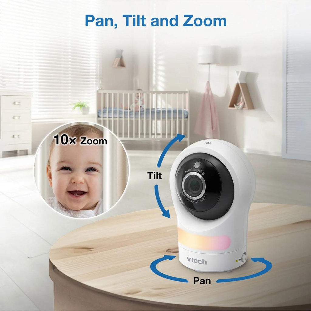VTech RM9761 Wi-Fi 1080p Smart Baby Cam - White