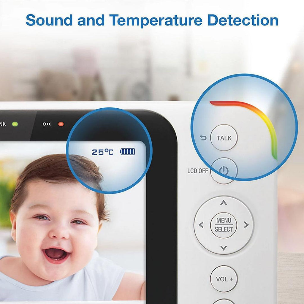 VTech VM4252 3.5 Inch Video Baby Monitor - White