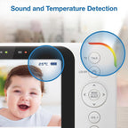 VTech VM4252 3.5 Inch Video Baby Monitor - White