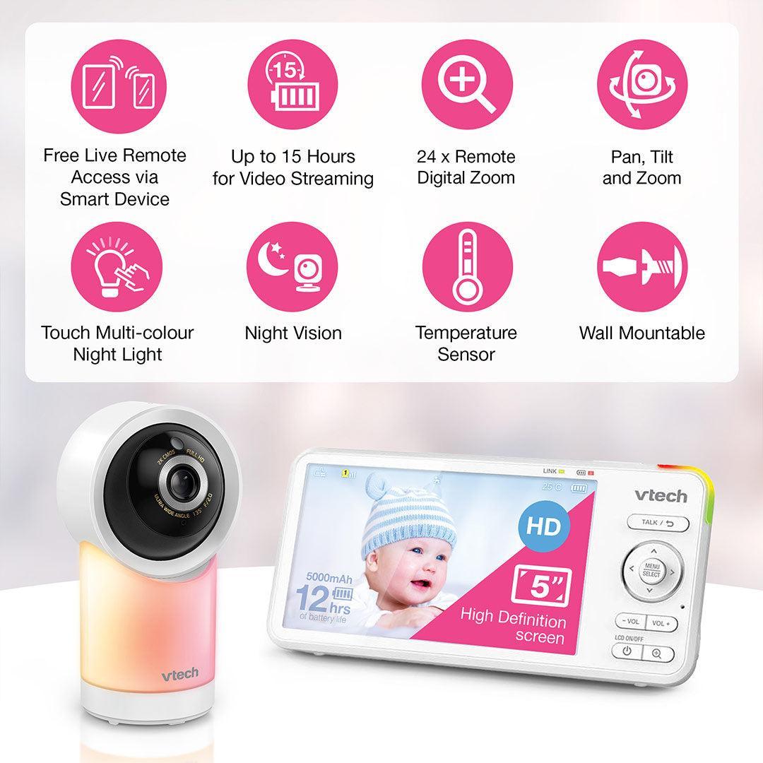 VTech RM5766 HD 5in Wifi Monitor