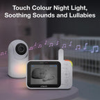 VTech VM4263 3.5" Pan & Tilt Video Monitor - White